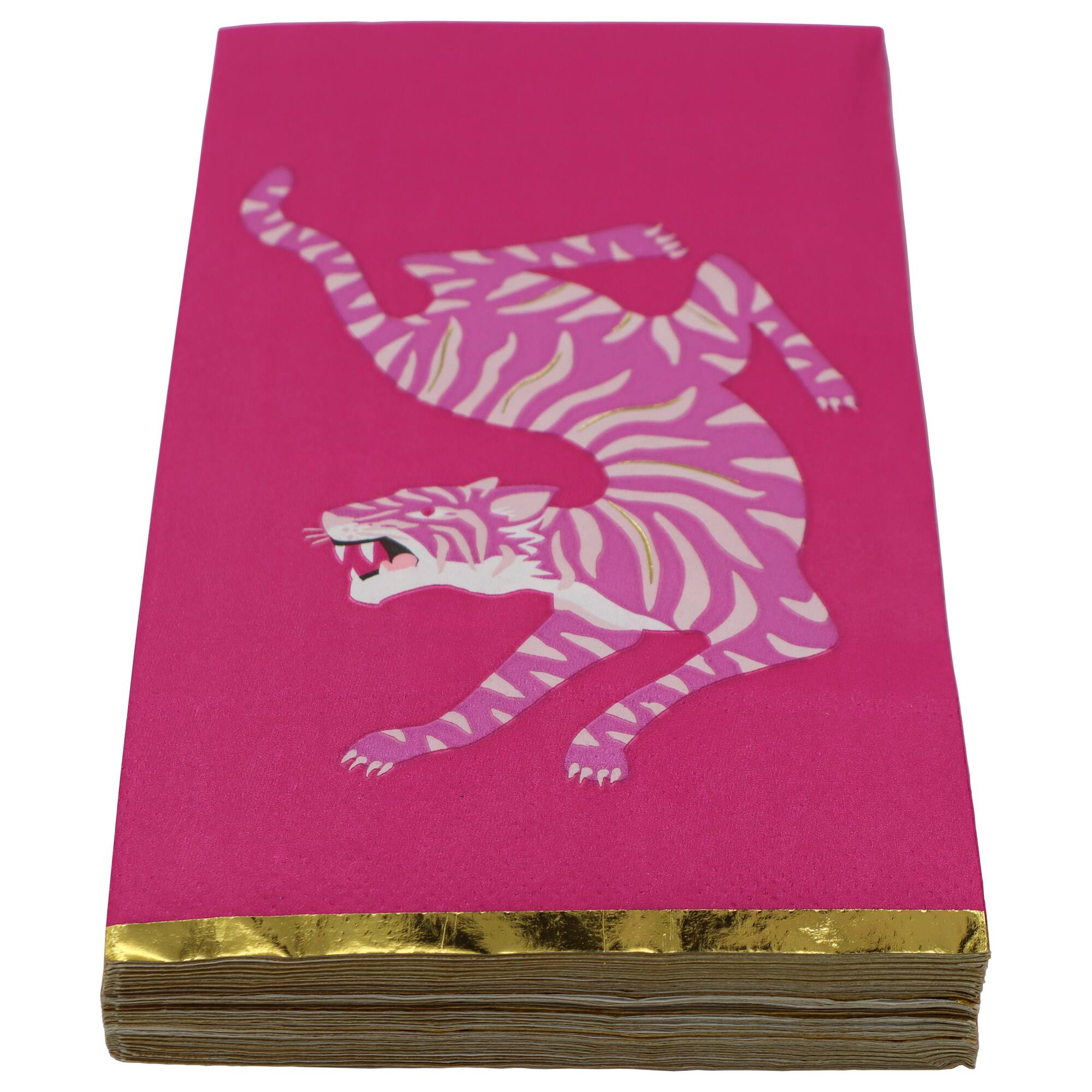 Pink Jungle Tiger Paper Guest Napkins, 20ct. by Celebrate It™